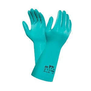 guantes de nitrilo solvex